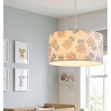 Laste lühter KIDS ROOM 1xE27/60W/230V, läbimõõt 40 cm, mängukaru