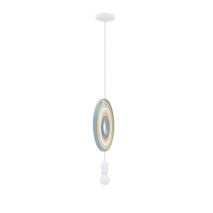 Laste ripplamp HOOPS 1xE27/20W/230V läbimõõt 27 cm mitmevärviline