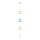 Laste ripplamp kaabliga STARS 1xE27/20W/230V kollane/sinine/valge