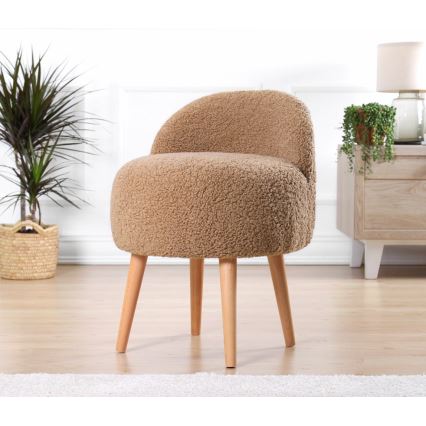 Laste tugitool MIKI, läbimõõt 46 cm, pruun