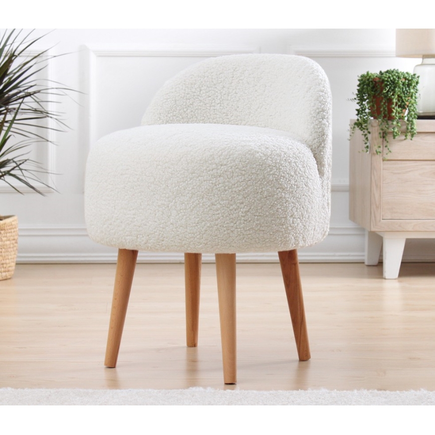 Laste tugitool MIKI, läbimõõt 46 cm, valge