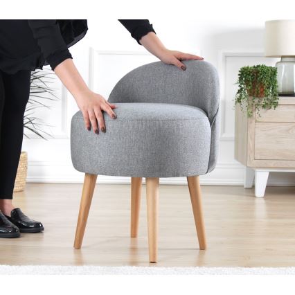 Laste tugitool NIKI, läbimõõt 46 cm, hall
