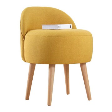 Laste tugitool NIKI Ø 46 cm kollane