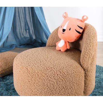 Laste tugitool PIXI, läbimõõt 46 cm, pruun