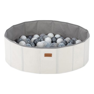 Lastebassein pallidega d. 80 cm valge/hall