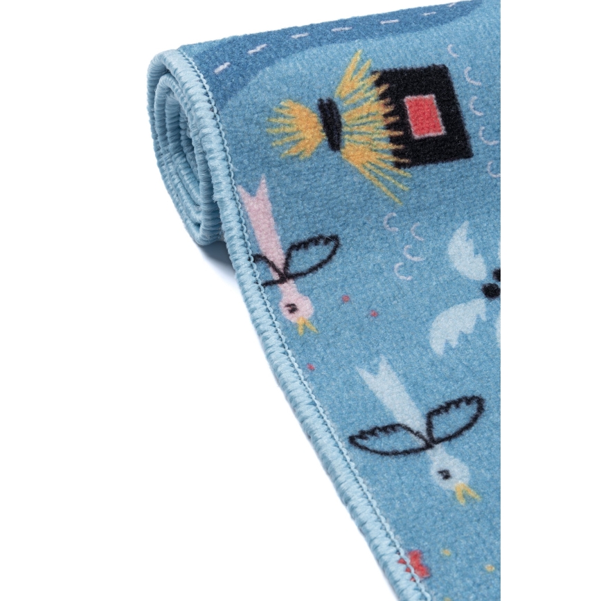 Lastevaip STELLA STREETS 120x170 cm sinine/linn