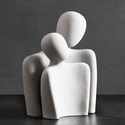 Lauakaunistus 20x5,5x14,5 cm valge
