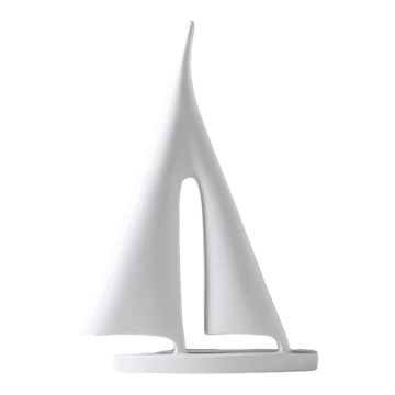 Lauakaunistus 21 cm vaik/valge