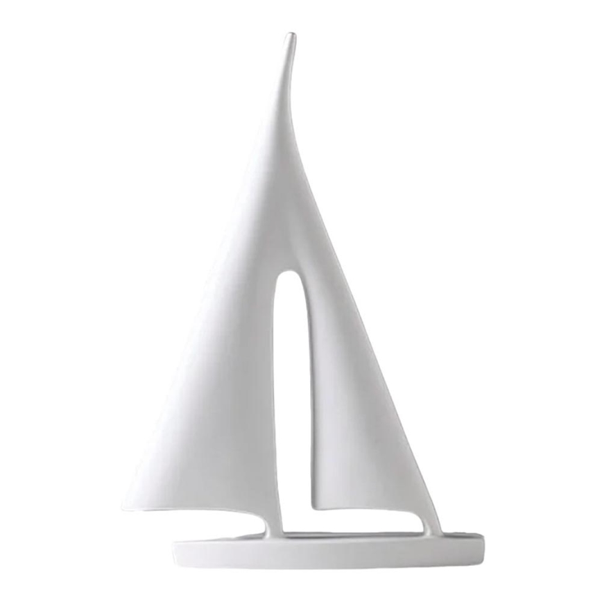 Lauakaunistus 21 cm vaik/valge