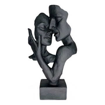 Lauakaunistus 29x9x17 cm vaik/must