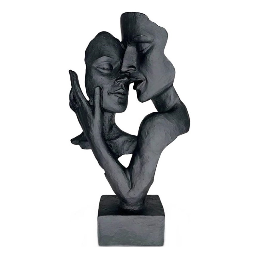 Lauakaunistus 29x9x17 cm vaik/must