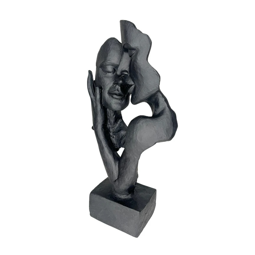 Lauakaunistus 29x9x17 cm vaik/must