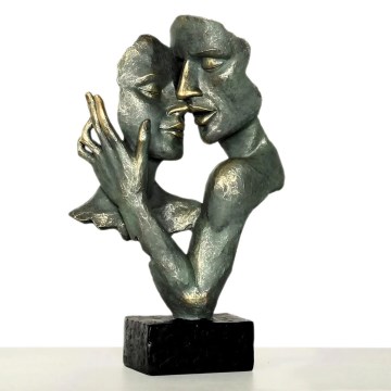Lauakaunistus 31,5x9,5x19 cm vaik/patina