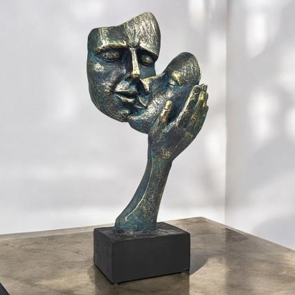 Lauakaunistus 35x22x13 cm vaik/patina