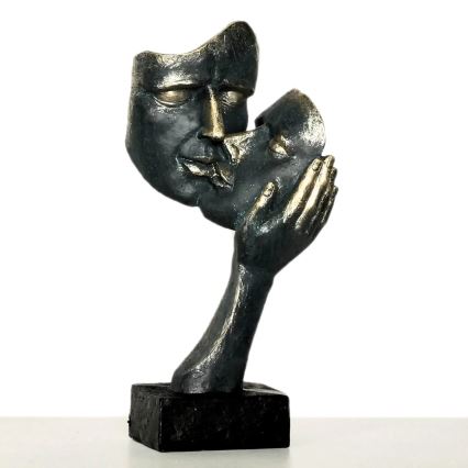 Lauakaunistus 35x22x13 cm vaik/patina