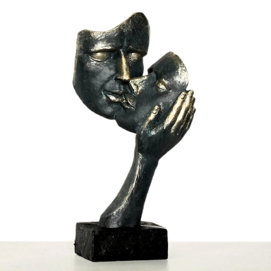 Lauakaunistus 35x22x13 cm vaik/patina
