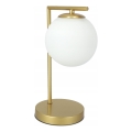 Laualamp 1xE27/40W/230V kuldne/valge