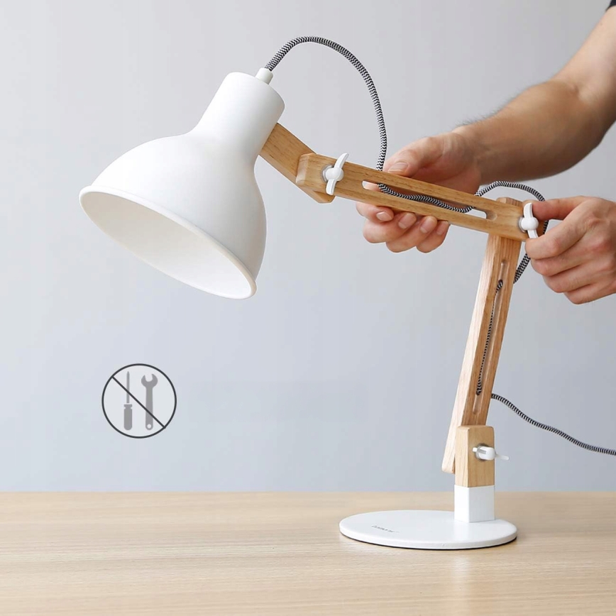 Laualamp 1xE27/40W/230V valge