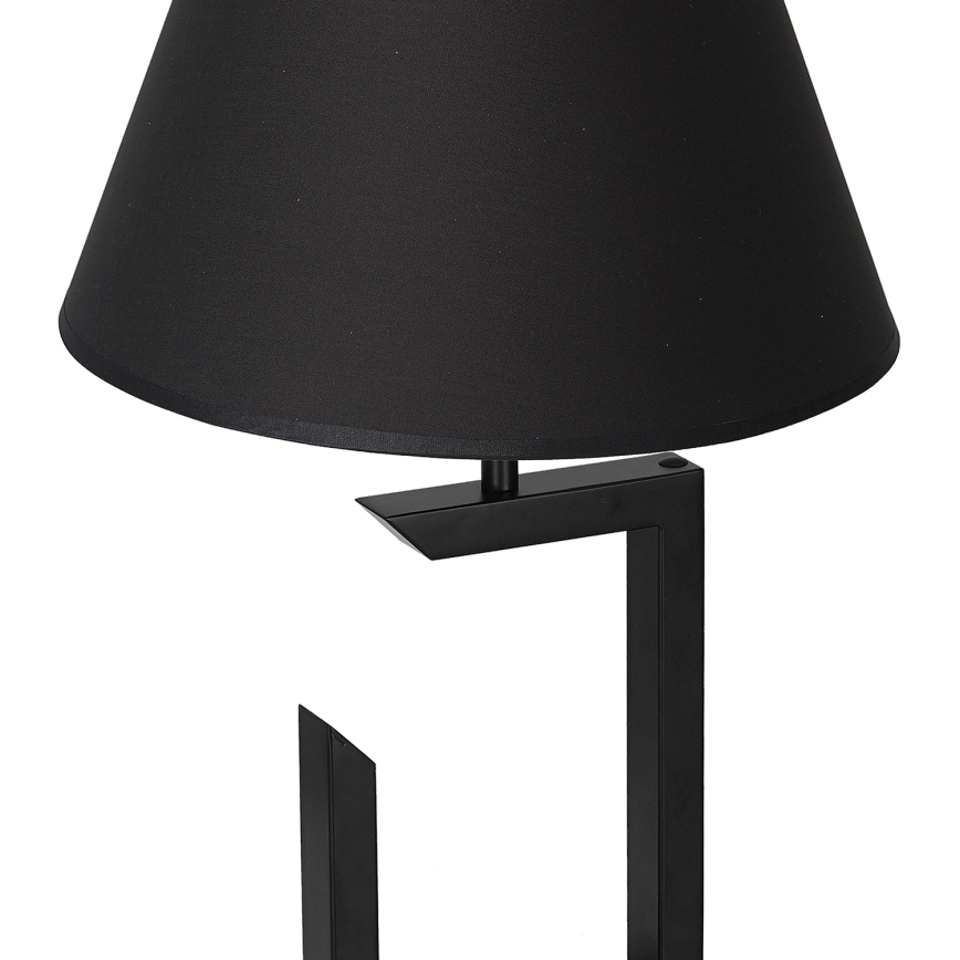 Laualamp 1xE27/60W/230V 45 cm must/kuldne