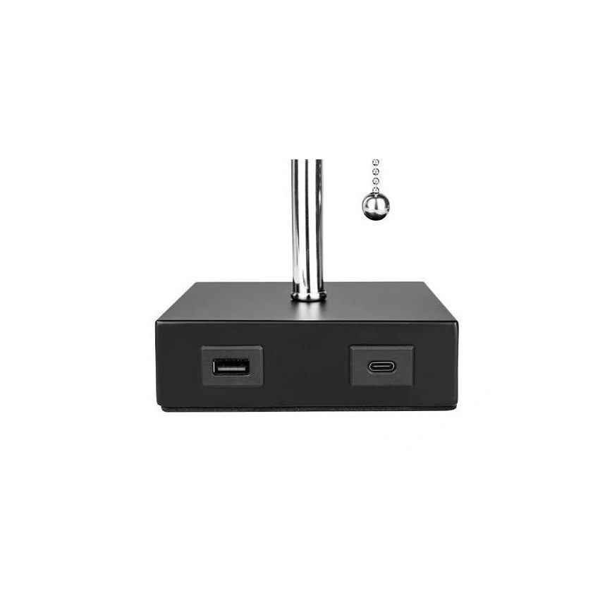 Laualamp 1xE27/60W/230V koos USB laadija