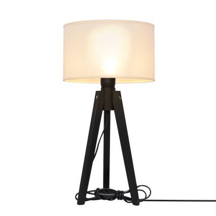 Laualamp ALBA 1xE27/15W/230V kreemikas/mänd