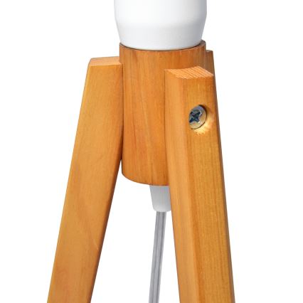 Laualamp ALBA 1xE27/15W/230V kreemikas/tamm
