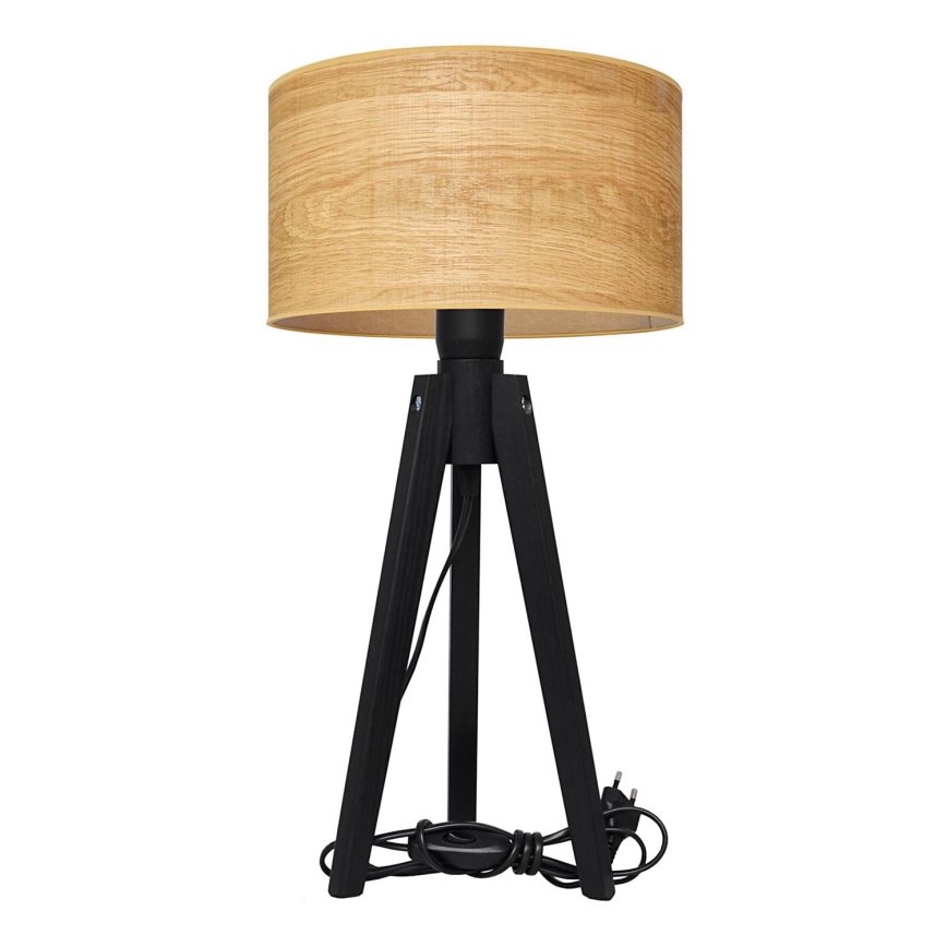Laualamp ALBA 1xE27/15W/230V pruun/mänd