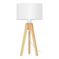 Laualamp ALBA 1xE27/15W/230V valge/mänd