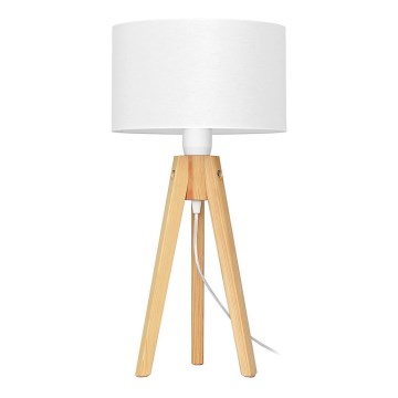 Laualamp ALBA 1xE27/15W/230V valge/mänd
