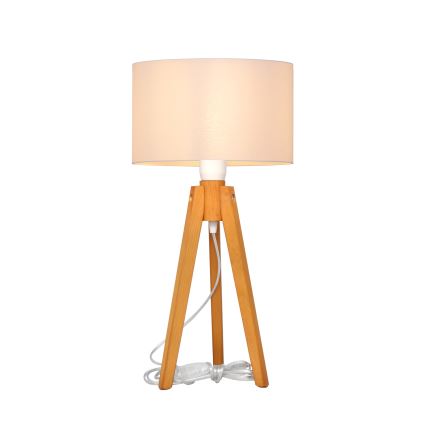 Laualamp ALBA 1xE27/15W/230V valge/tamm