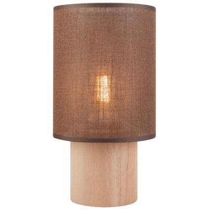 Laualamp ARI TABLE 1xE27/60W/230V pruun/pöök