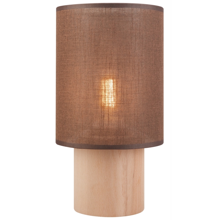 Laualamp ARI TABLE 1xE27/60W/230V pruun/pöök