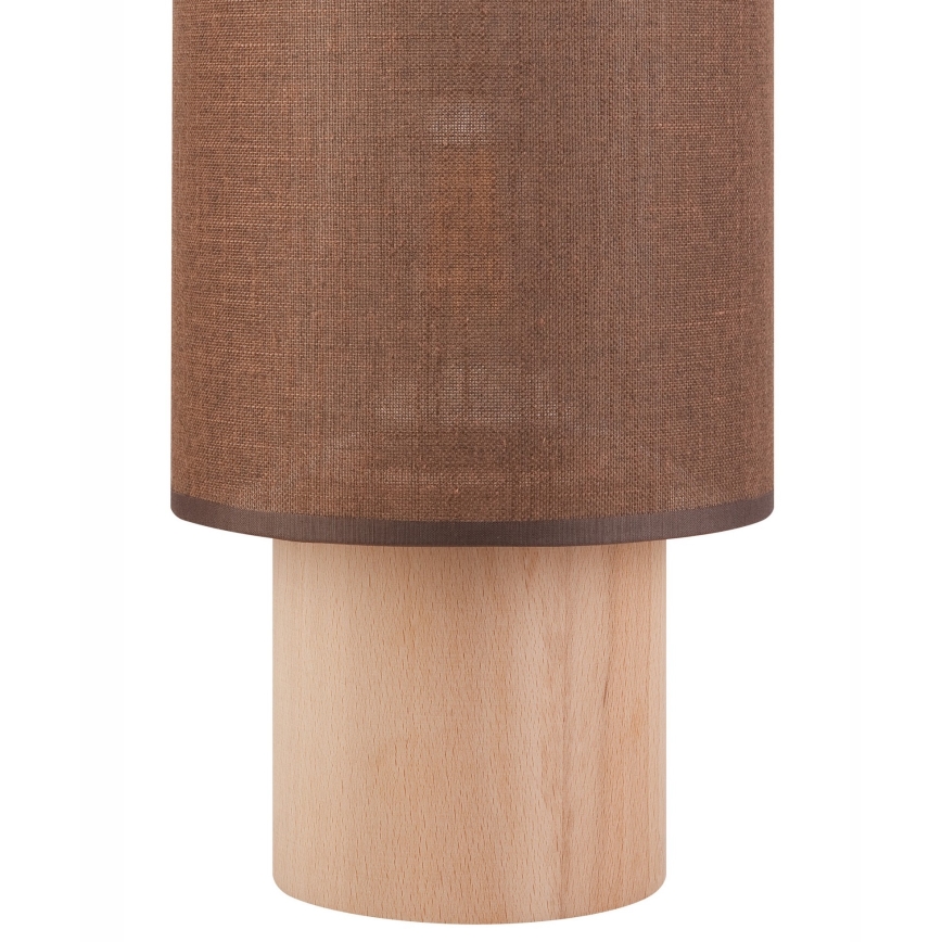 Laualamp ARI TABLE 1xE27/60W/230V pruun/pöök