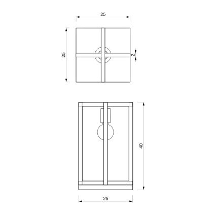 Laualamp ARNOLD 1xE27/60W/230V must