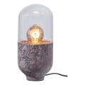 Laualamp ASEL 1xE27/25W/230V marmor hall/pruun
