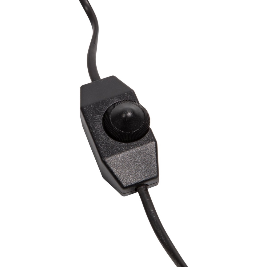 Laualamp ASEL 1xE27/25W/230V marmor hall/pruun