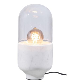 Laualamp ASEL 1xE27/25W/230V marmor valge