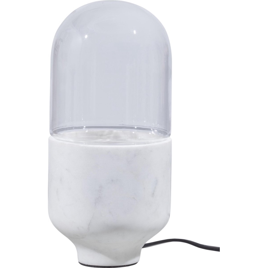 Laualamp ASEL 1xE27/25W/230V marmor valge