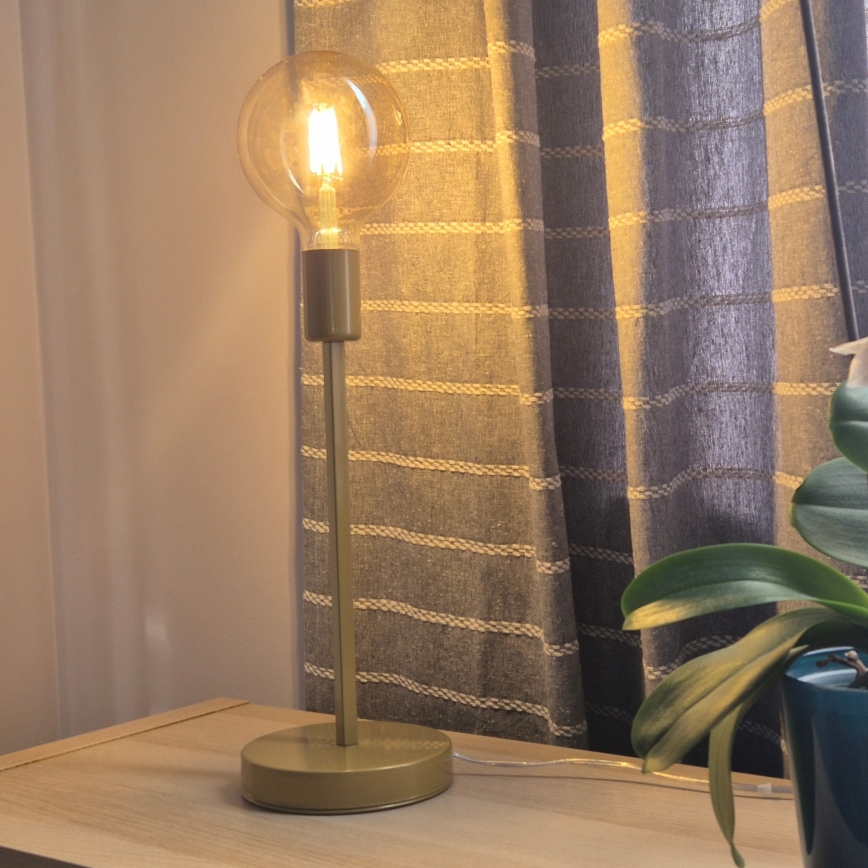 Laualamp ASTRID 1xE27/60W/230V kuldne