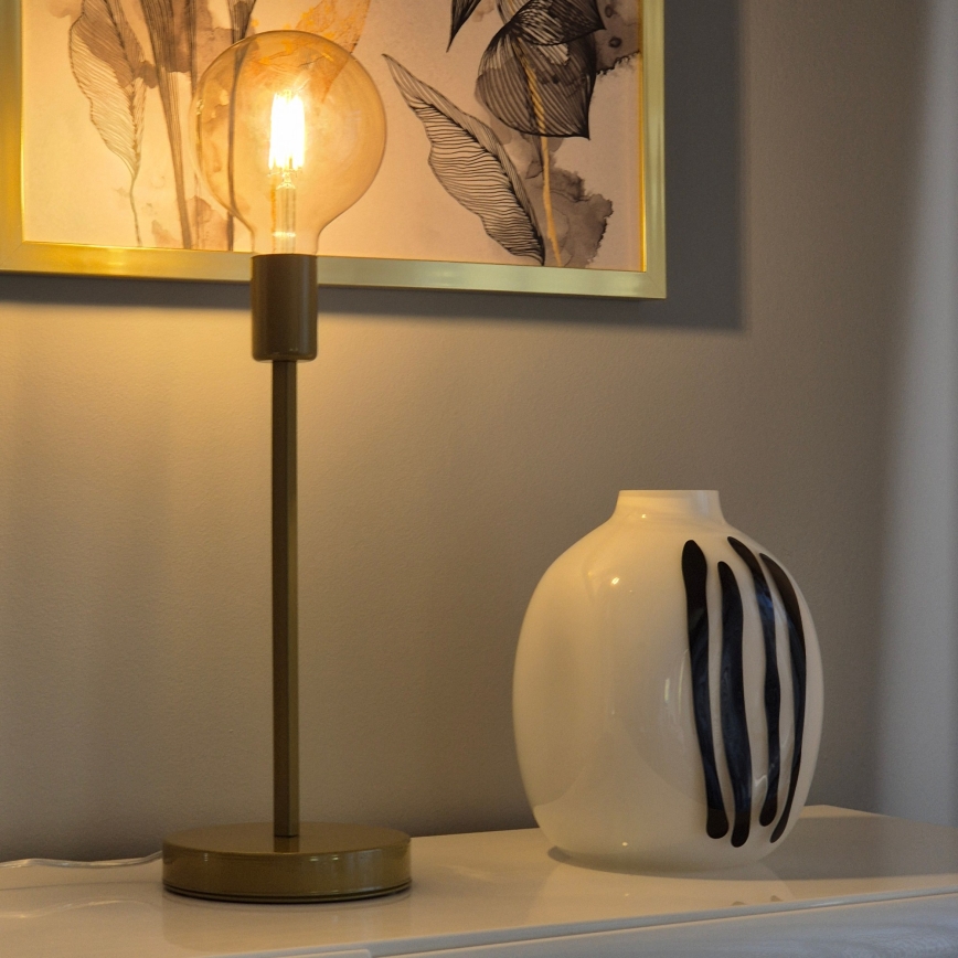Laualamp ASTRID 1xE27/60W/230V kuldne
