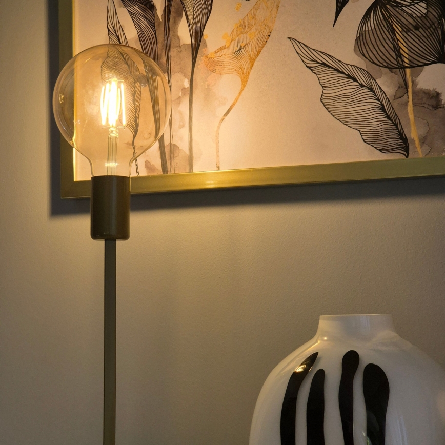 Laualamp ASTRID 1xE27/60W/230V kuldne