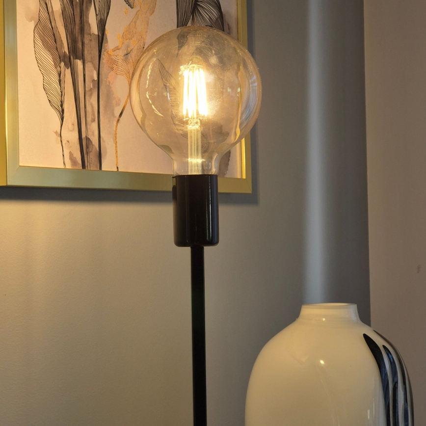 Laualamp ASTRID 1xE27/60W/230V läikiv must
