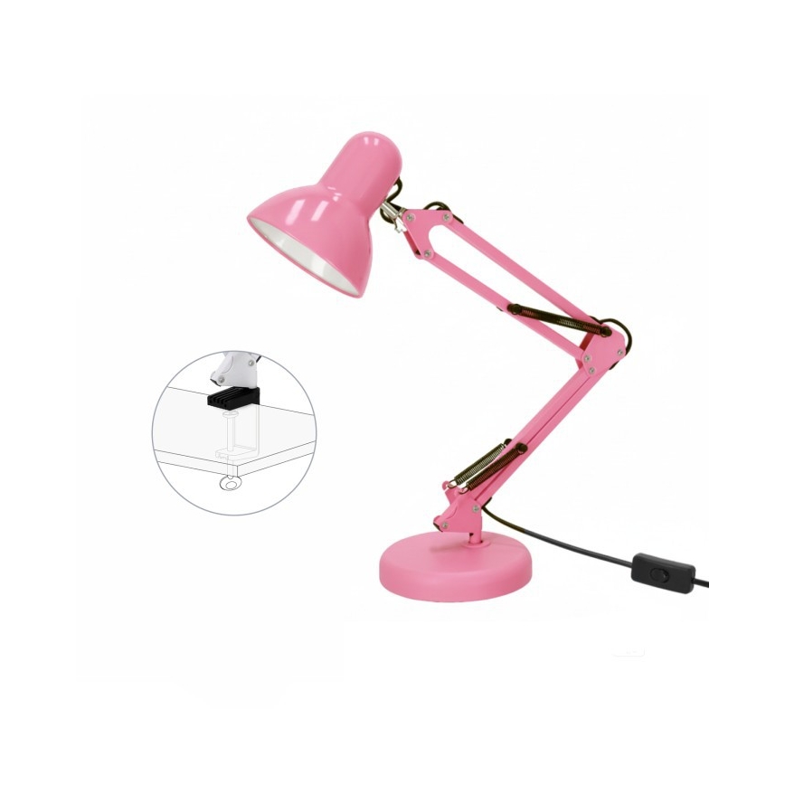 Laualamp AURIQ 1xE27/60W/230V roosa