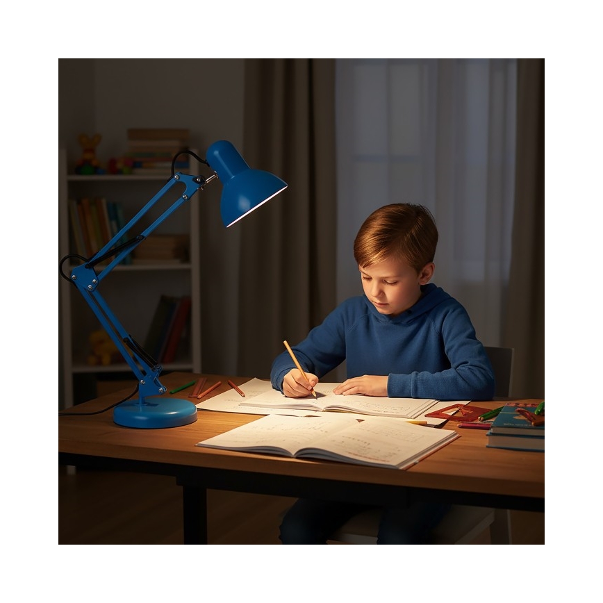 Laualamp AURIQ 1xE27/60W/230V sinine