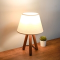 Laualamp AYD 1xE27/40W/230V pruun/kreem