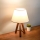 Laualamp AYD 1xE27/40W/230V pruun/kreem