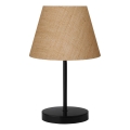 Laualamp AYD 1xE27/40W/230V pruun/must