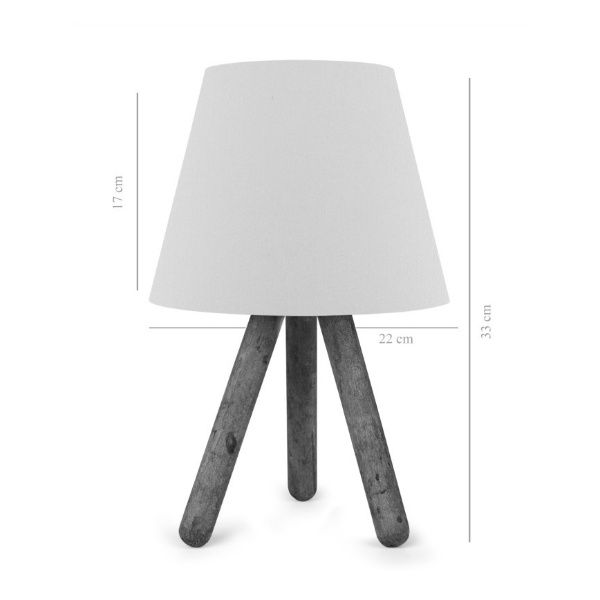 Laualamp AYD 1xE27/60W/230V beež