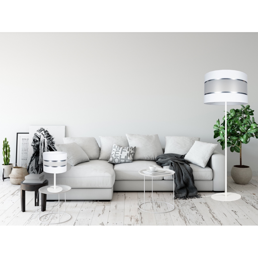 Laualamp CORAL 1xE27/60W/230V valge