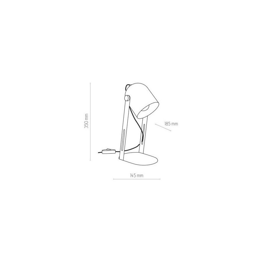 Laualamp DAVIS 1xE27/60W/230V hall